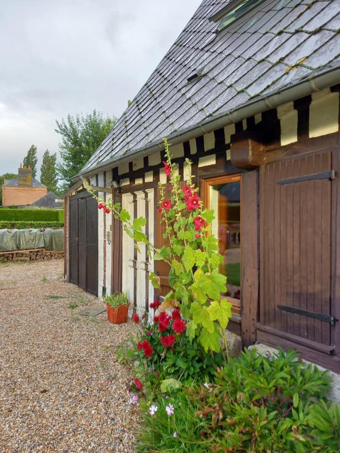 La Maison Aux Pivoines Theuville-aux-Maillots Exterior foto